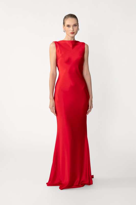 Callie Satin Gown